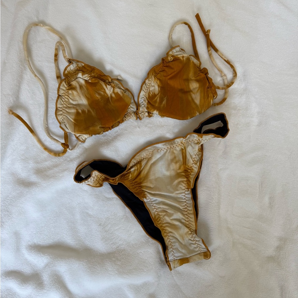 Golden Tan Bikini Set